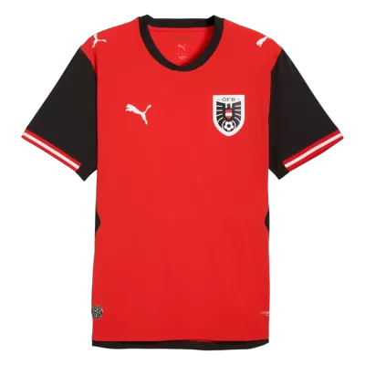 Austria Home Soccer Jersey Authentic 2026 - gojersey