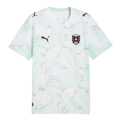 Austria Away Soccer Jersey World Cup 2026 Blue - gojersey