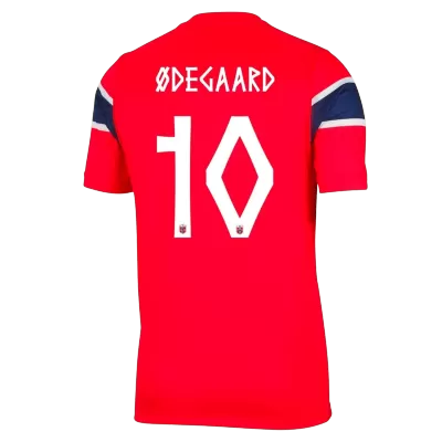 Ødegaard #10 Norway Home Soccer Jersey World Cup 2026 - gojersey