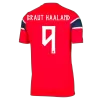 Norway BRAUT HAALAND #9 Home Soccer Jersey Authentic 2026 - gojersey