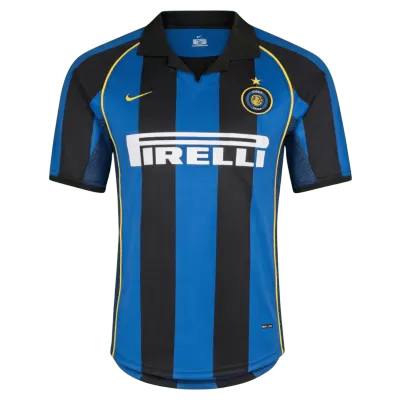 Inter Milan Home Soccer Jersey Retro 2001/02 - gojersey