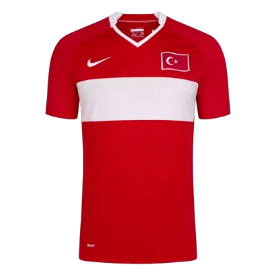 Turkey Home Soccer Jersey Retro 2008 - gojersey