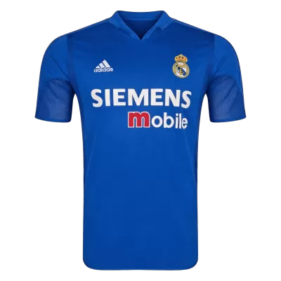 Real Madrid Away Soccer Jersey Retro 2004/05 - gojersey