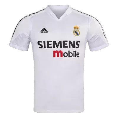 Real Madrid Home Soccer Jersey Retro 2004/05 - gojersey