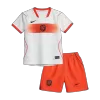 Kids Netherlands Away Soccer Jersey Kit (Jersey+Shorts) World Cup 2026 Orange - gojersey
