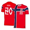 NUSA #20 Norway Home Soccer Jersey World Cup 2026 Red - gojersey