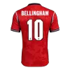 BELLINGHAM #10 England Away Soccer Jersey World Cup 2026 Red - gojersey