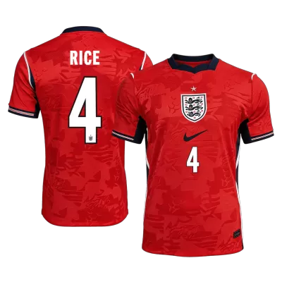 England RICE #4 Away Soccer Jersey Authentic 2026 - gojersey