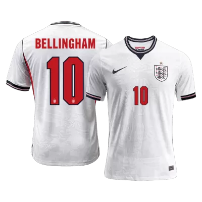 England BELLINGHAM #10 Home Soccer Jersey Authentic 2026 - gojersey