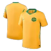 Men Fan Version Australia Home Soccer Jersey World Cup 2026 Yellow - gojersey