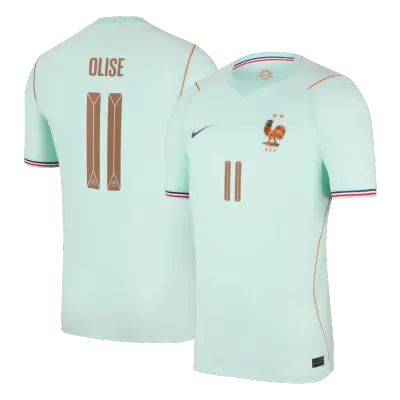 OLISE #11 France Away Soccer Jersey World Cup 2026 Blue - gojersey