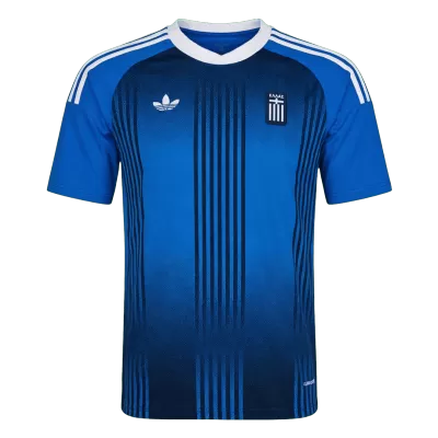 Greece Away Soccer Jersey World Cup 2026 Blue - gojersey