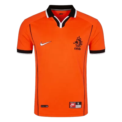 Netherlands Home Soccer Jersey Retro 1998 - gojersey