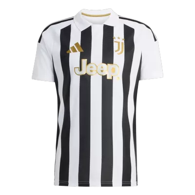 Men Player Version 2026/27 Juventus Home Soccer Jersey Black&White - gojersey