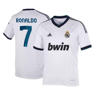 Real Madrid RONALDO #7 Home Soccer Jersey Retro 2012/13 - gojersey
