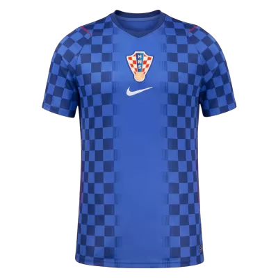 Croatia Away Soccer Jersey World Cup 2026 Blue - gojersey