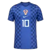 MODRIĆ #10 Croatia Away Soccer Jersey World Cup 2026 Blue - gojersey
