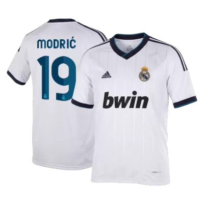 Real Madrid MODRIĆ #19 Home Soccer Jersey Retro 2012/13 - gojersey