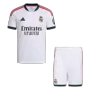 Men 2026/27 Real Madrid Home Soccer Jersey Kit (Jersey+Shorts) White - gojersey