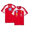 Men 2026 Scuderia Ferrari F1 Racing Team Polo Shirt Red - gojersey