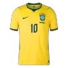 NEYMAR JR. #10 Brazil Home Soccer Jersey World Cup 2026 Yellow - gojersey