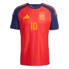 Spain OLMO #10 Home Soccer Jersey Authentic 2026 - gojersey