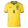 MARQUINHOS #4 Brazil Home Soccer Jersey World Cup 2026 Yellow - gojersey