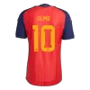 Spain OLMO #10 Home Soccer Jersey Authentic 2026 - gojersey