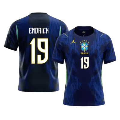 ENDRICK #19 Brazil Away Soccer Jersey World Cup 2026 Navy - gojersey