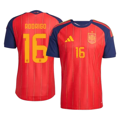 Spain RODRIGO #16 Home Soccer Jersey Authentic 2026 - gojersey
