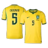 CASEMIRO #5 Brazil Home Soccer Jersey World Cup 2026 Yellow - gojersey