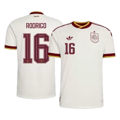 Spain RODRIGO #16 Away Soccer Jersey Authentic 2026 - gojersey