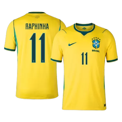 RAPHINHA #11 Brazil Home Soccer Jersey World Cup 2026 Yellow - gojersey