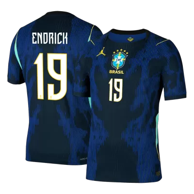 Brazil ENDRICK #19 Away Soccer Jersey Authentic 2026 - gojersey