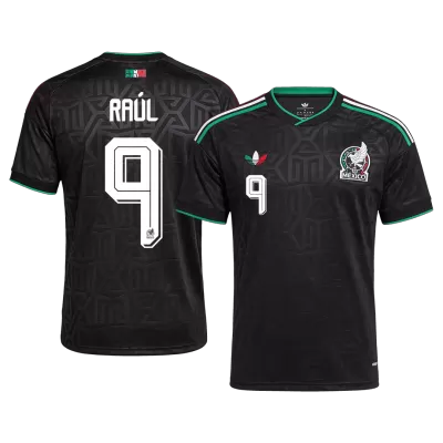 RAÚL #9 Mexico Third Soccer Jersey World Cup 2026 Black - gojersey
