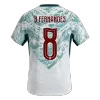 B.FERNANDES #8 Portugal Away Soccer Jersey World Cup 2026 White&Green - gojersey