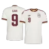 GAVI #9 Spain Away Soccer Jersey World Cup 2026 White - gojersey