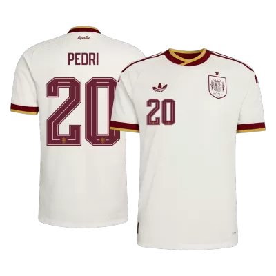 Spain PEDRI #20 Away Soccer Jersey Authentic 2026 - gojersey