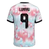 LUKAKU #9 Belgium Away Soccer Jersey World Cup 2026 Blue&Pink - gojersey