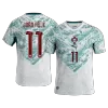 JOÃO FÉLIX #11 Portugal Away Soccer Jersey World Cup 2026 White&Green - gojersey