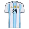 Argentina E. FERNÁNDEZ Home Soccer Jersey Authentic 2026 - gojersey