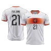 Netherlands F.DE JONG #21 Away Soccer Jersey Authentic 2026 - gojersey