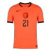 Netherlands F.DE JONG #21 Home Soccer Jersey Authentic 2026 - gojersey