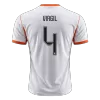 Netherlands VIRGIL #4 Away Soccer Jersey Authentic 2026 - gojersey