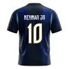 Brazil NEYMAR JR. #10 Away Soccer Jersey Authentic 2026 - gojersey