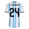 Argentina E. FERNÁNDEZ Home Soccer Jersey Authentic 2026 - gojersey