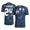 Argentina E. FERNÁNDEZ Away Soccer Jersey Authentic 2026 - gojersey