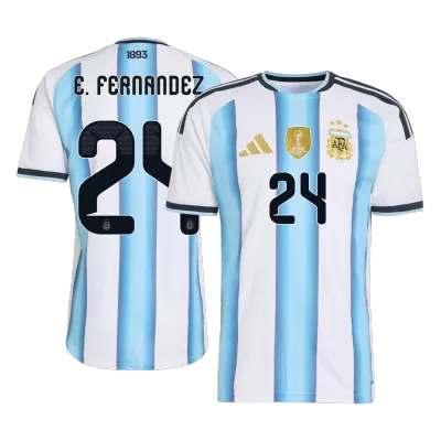 Argentina E. FERNÁNDEZ Home Soccer Jersey Authentic 2026 - gojersey