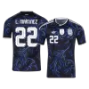 L. MARTÍNEZ Argentina Away Soccer Jersey World Cup 2026 Black - gojersey