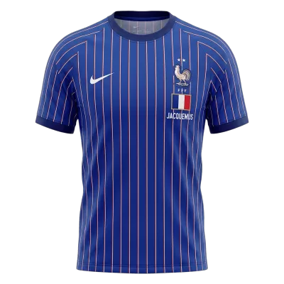 France Pre-Match Training Soccer Jersey World Cup 2026 Blue - gojersey